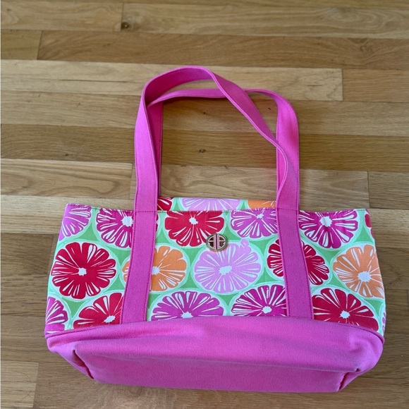 Lilly Pulitzer Mercato Tote Bag floral pink - Picture 2 of 10